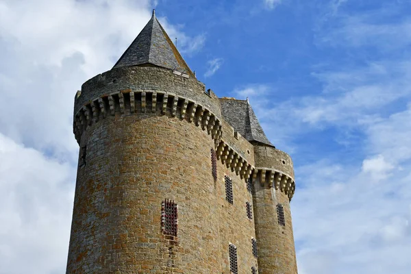 Saint Malo France Sseptember 2020 Picturesque Solidor Tower Saint Servan — стоковое фото