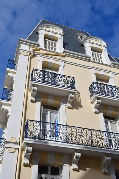 Cabourg França Outubro 2020 Grand Hotel Famoso Hotel Luxo — Fotografia de Stock