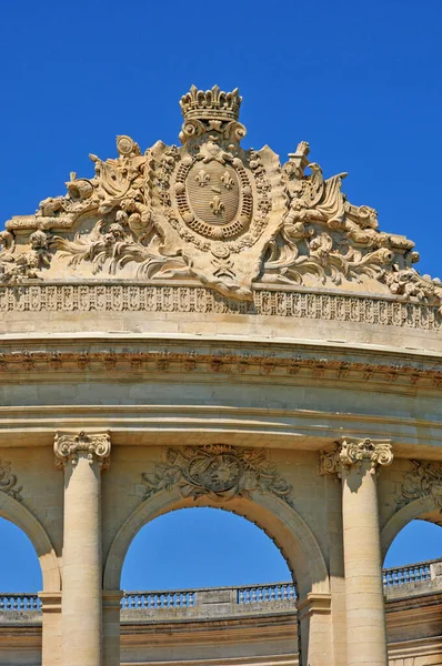 Chantilly France Avril 2017 Château Pittoresque — Photo