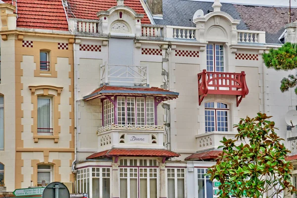 Touquet Paris Plage Francia Abril 2017 Pintoresco Centro Ciudad — Foto de Stock