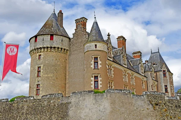 Cere Ronde Francia Luglio 2020 Castello Medievale Montpoupon — Foto Stock