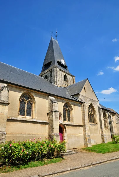 Boury Vexin França Abril 2017 Igreja — Fotografia de Stock