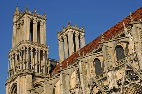 Mantes Francia Abril 2017 Iglesia Colegiata Construida Siglo Xiii — Foto de Stock