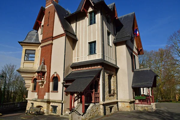 Montigny Les Cormeilles France February 2021 City Hall — Stock Photo, Image