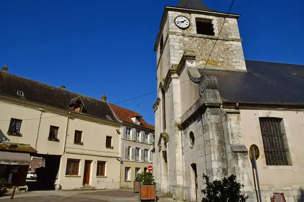 Gaillon France March 2021 Saint Ouen Church — Stock Photo, Image