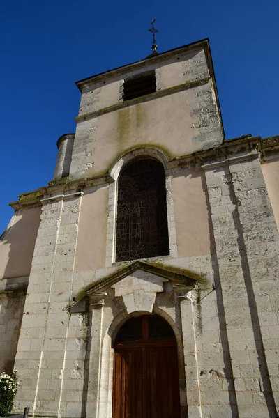 Gaillon France Mars 2021 Église Saint Ouen — Photo