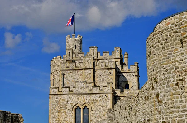 Hardelot Plage France April 2017 Castle Built Tne 12Th Century — 图库照片