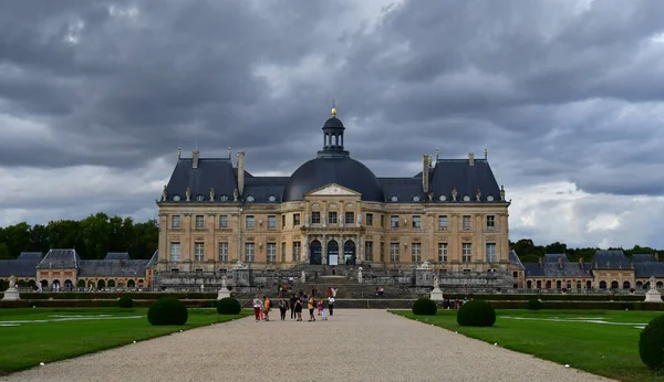 Vaux Vicomte France August 2020 Historical Castle Built Nicolas Fouquet — Stock Photo, Image