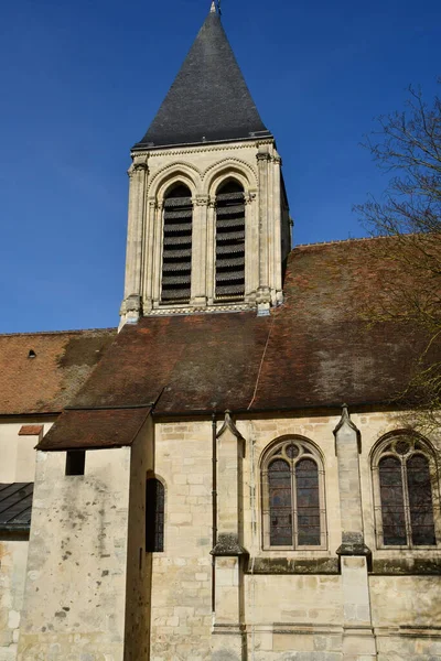 Herblay Sur Seine França Fevereiro 2021 Igreja Saint Martin — Fotografia de Stock
