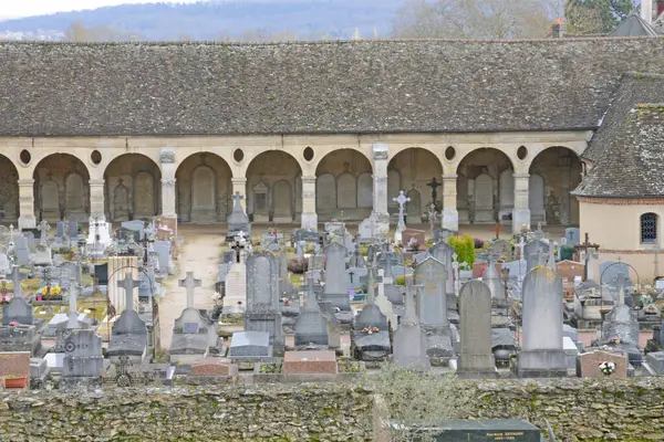 Monfort Amaury Francia Aprile 2017 Cimitero — Foto Stock