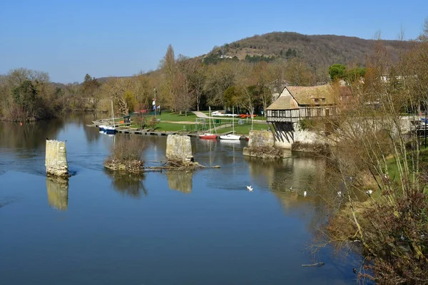 Vernon Frankrijk Maart 2021 Oude Molen — Stockfoto