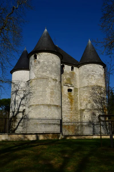 Vernon France Mars 2021 Château Des Tourelles — Photo