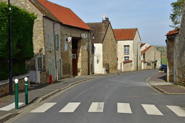 Arthies Frankreich Februar 2021 Das Malerische Dorf — Stockfoto