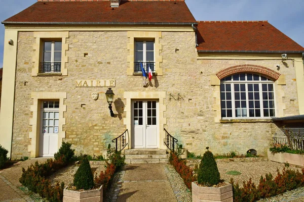 Guéry Vexin França Fevereiro 2021 Prefeitura — Fotografia de Stock