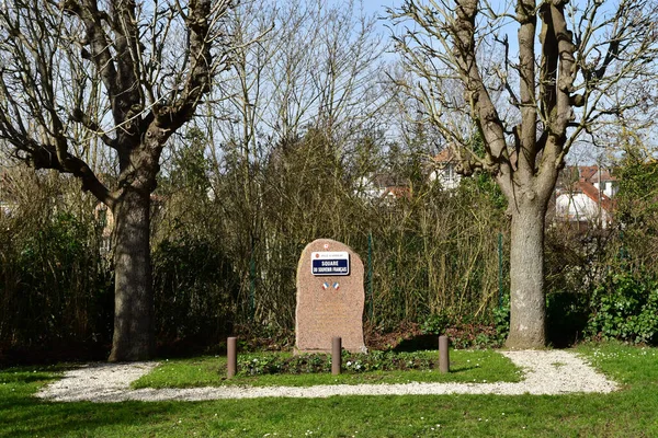 Herblay Sur Seine França Fevereiro 2021 Memorial Guerra — Fotografia de Stock