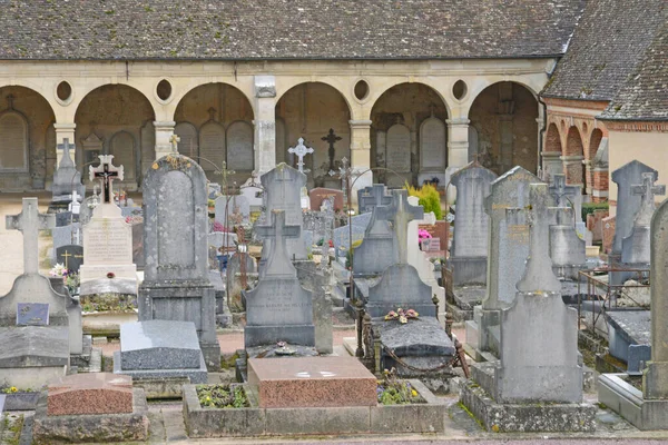 Monfort Amaury Francia Aprile 2017 Cimitero — Foto Stock