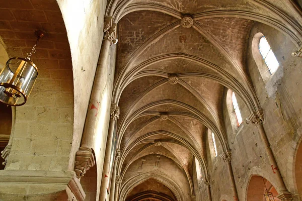 Herblay Sur Seine Frankrijk Februari 2021 Kerk Saint Martin — Stockfoto