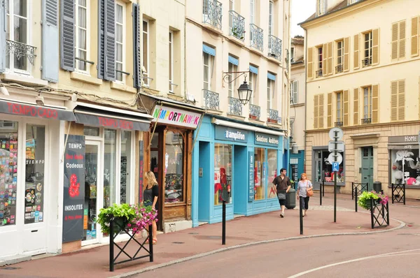 Saint Germain Laye Francia Aprile 2017 Edificio Nel Centro Della — Foto Stock