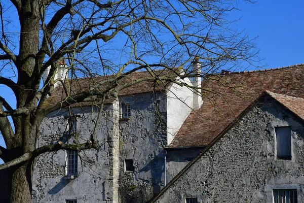 Saint Cyr Ecole Frankreich Februar 2021 Les Fermes Gally Ein — Stockfoto