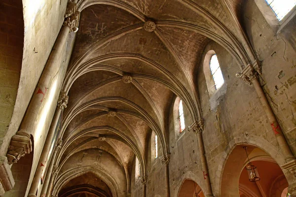 Herblay Sur Seine France February 2021 Saint Martin Church — Stock Photo, Image