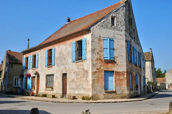 Jambville France April 2017 Village Centre — Stock Photo, Image