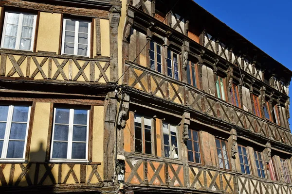 Gaillon France March 2021 City Centre — Stock Photo, Image