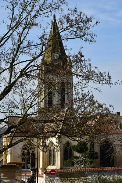 Conflans Sainte Honorine France Février 2021 Église Sainte Honorine — Photo