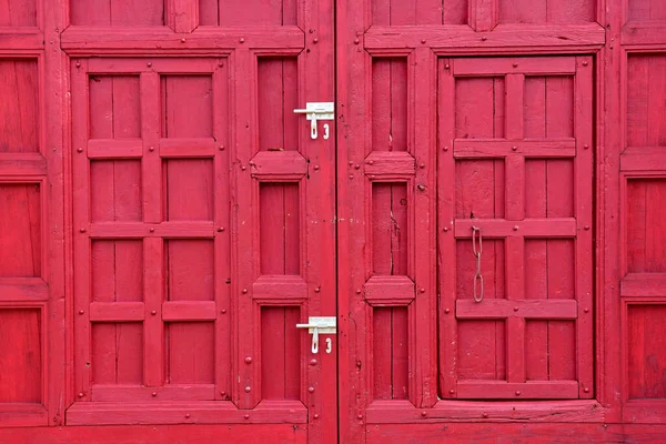 Arthies France February 2021 Castle Door — Stock Photo, Image