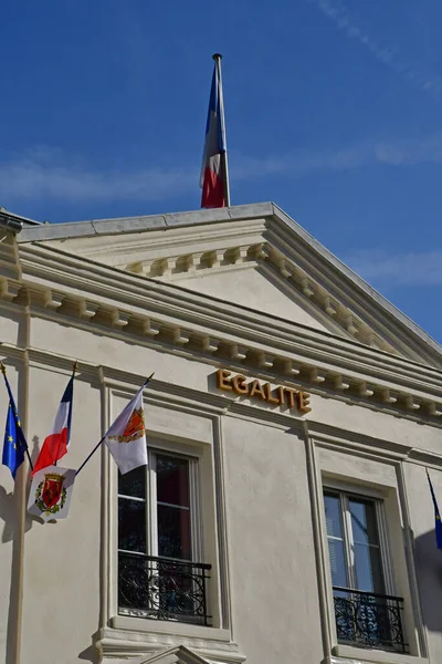 Herblay Sur Seine Frankrijk Februari 2021 Het Stadhuis — Stockfoto