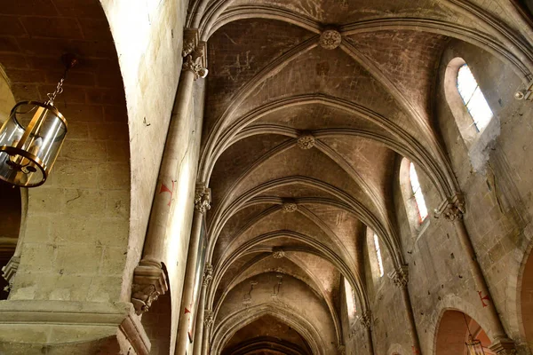 Herblay Sur Seine Frankrike Februari 2021 Sankt Martins Kyrka — Stockfoto