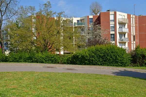 Verneuil Sur Seine Francia Abril 2021 Centro Ciudad — Foto de Stock