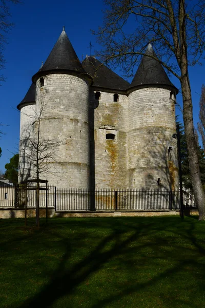 Vernon Frankreich März 2021 Die Burg Von Tourelles — Stockfoto