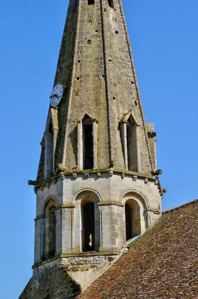 Jambville Frankrijk April 2017 Notre Dame Kerk — Stockfoto