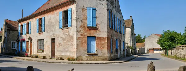 Jambville Frankreich April 2017 Das Dorfzentrum — Stockfoto