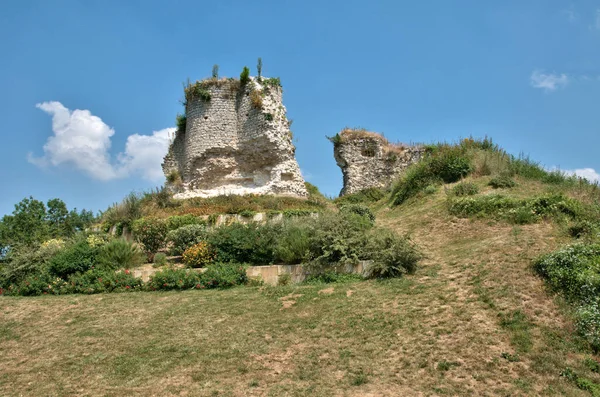 Montchauvet Francia Abril 2017 Ruina Torre — Foto de Stock