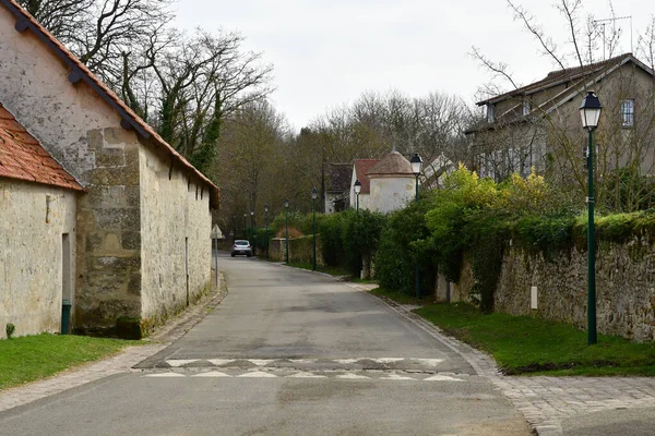 Gadancourt France February 2021 Picturesque Village Centre — 图库照片