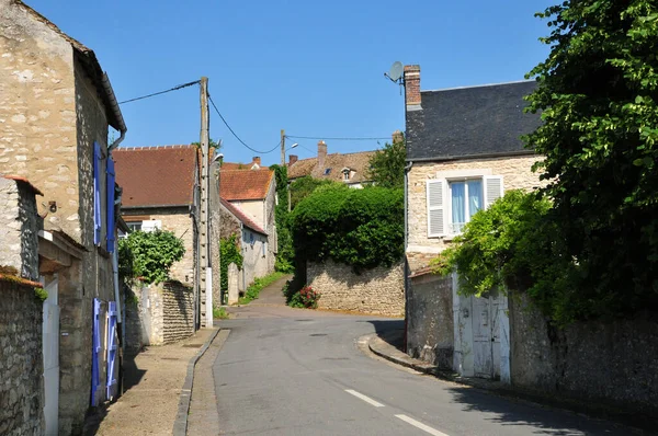 Goussonville Frankreich Juni 2017 Das Malerische Dorf Sommer — Stockfoto