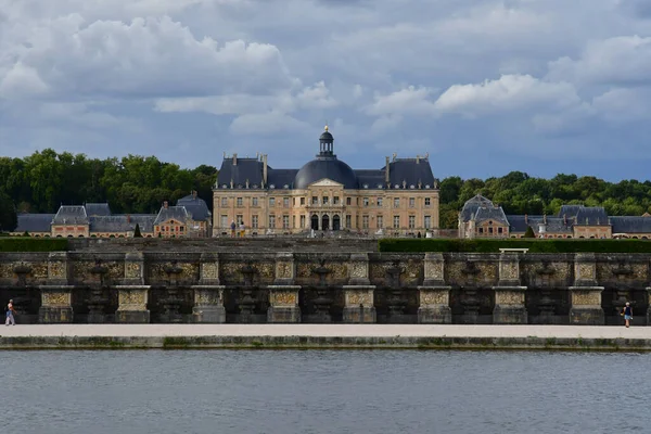 Vaux Vicomte France August 2020 Historical Castle Built Nicolas Fouquet — Stock Photo, Image