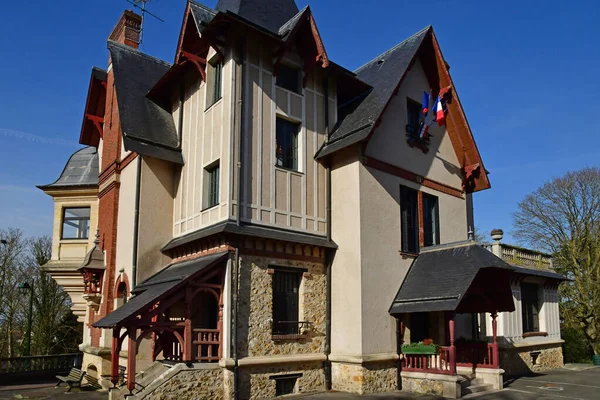 Montigny Les Cormeilles France February 2021 City Hall — Stock Photo, Image