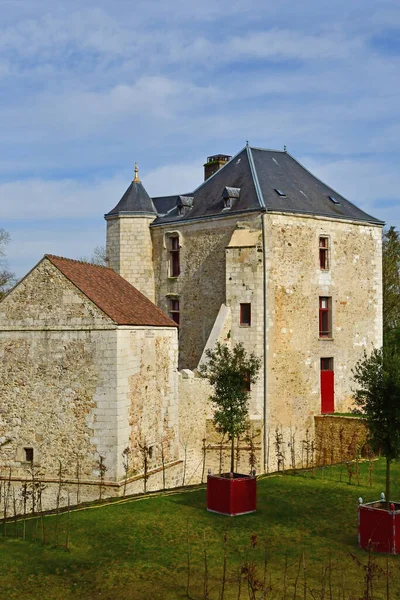 Arthies France February 2021 Castle — Stock Photo, Image