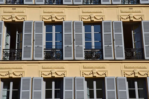 Versailles France February 2021 Apartment Block City Centre — Stock Photo, Image