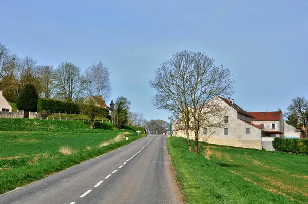 Żeglarstwo Francja Czerwca 2018 Malownicza Wieś — Zdjęcie stockowe
