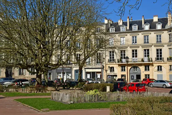 Versailles Frankrijk Februari 2021 Het Hoche Plein — Stockfoto