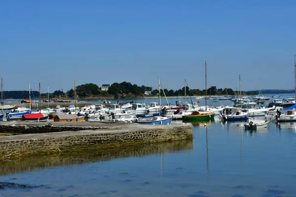 Sarzeau Francja Czerwiec 2021 Port Logeo — Zdjęcie stockowe