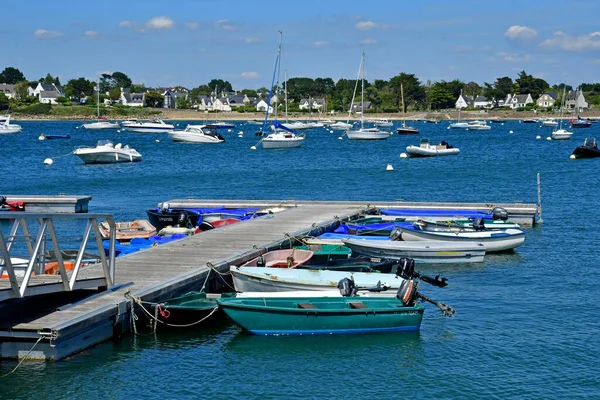 Arzon Frankrike Juni 2021 Byn Port Navalo — Stockfoto