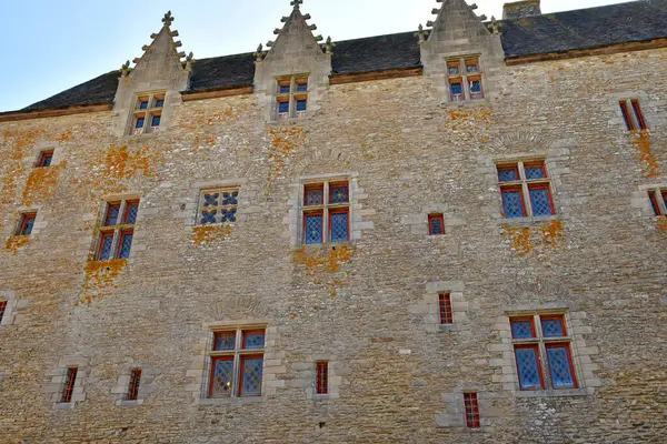 フランスサルゾー 2021年6月6日 ブレターニュ公爵によって13世紀に建てられたスシニオ城 — ストック写真