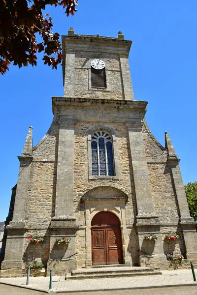 Sarzeau Franciaország Június 2021 Szent Szaturnusz Templom Buit Században — Stock Fotó
