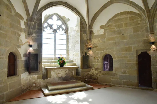 Sarzeau France June 2021 Suscinio Castle Oratory Built 13Th Century — Stock Photo, Image