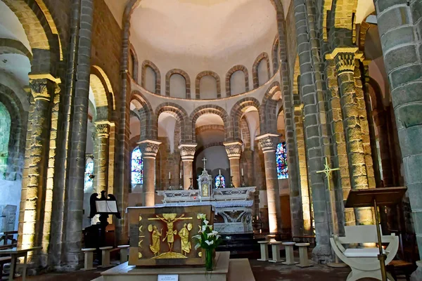 Saint Gildas Rhuys Fransa Haziran 2021 Saint Gildas Manastırı — Stok fotoğraf