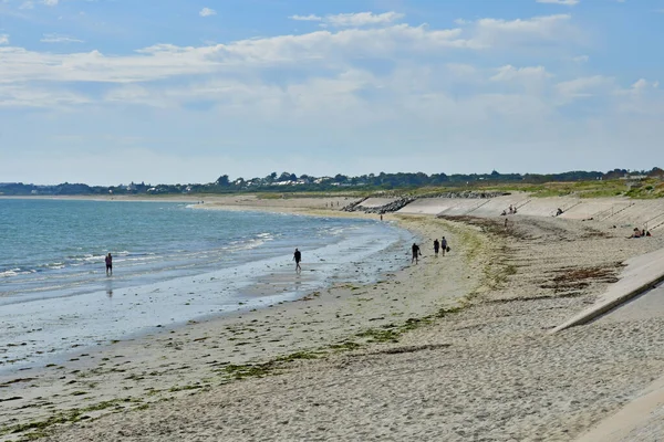 Sarzeau Penvins Fransa Haziran 2021 Plaj — Stok fotoğraf